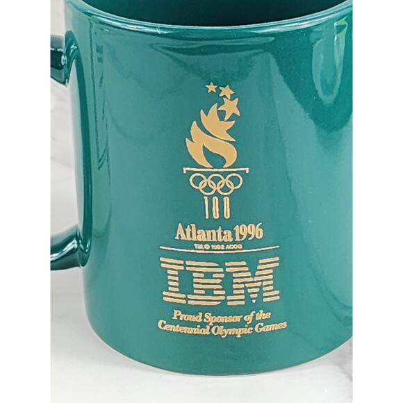 IBM Computer Facility Automation Coffee Mug 10oz Teacup 90s System 3 1/2" x3 Vtg - Picture 8 of 13